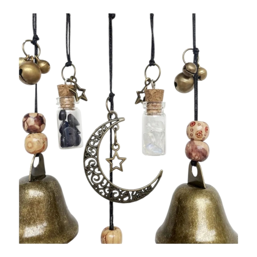 Rose Quartz Alter  Broom, Bell Wreath, and Sage Bundle Set - Picture 6 of 7